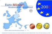 German 2002 Euro Coin Mint Set